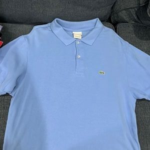 Light blue Lacoste polo